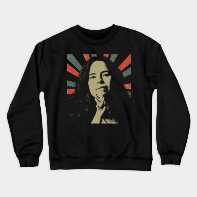 Natalie Merchant || Vintage Art Design || Exclusive Art Crewneck Sweatshirt by Setipixel